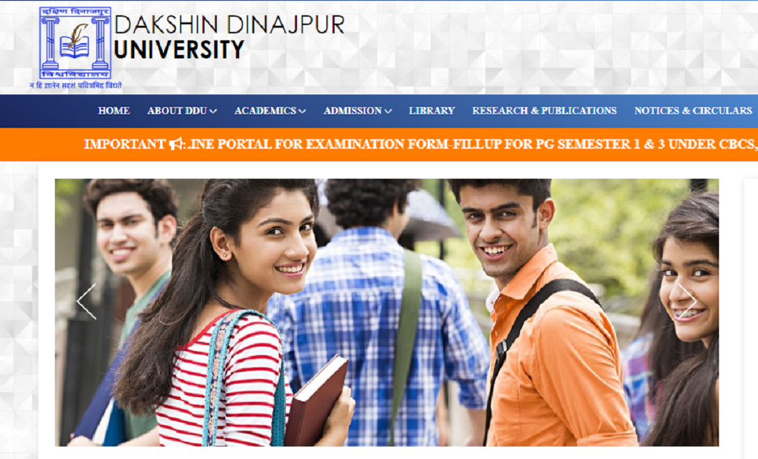 Dakshin Dinajpur University Admission, Courses, Fees, Ranking and Contact Details.